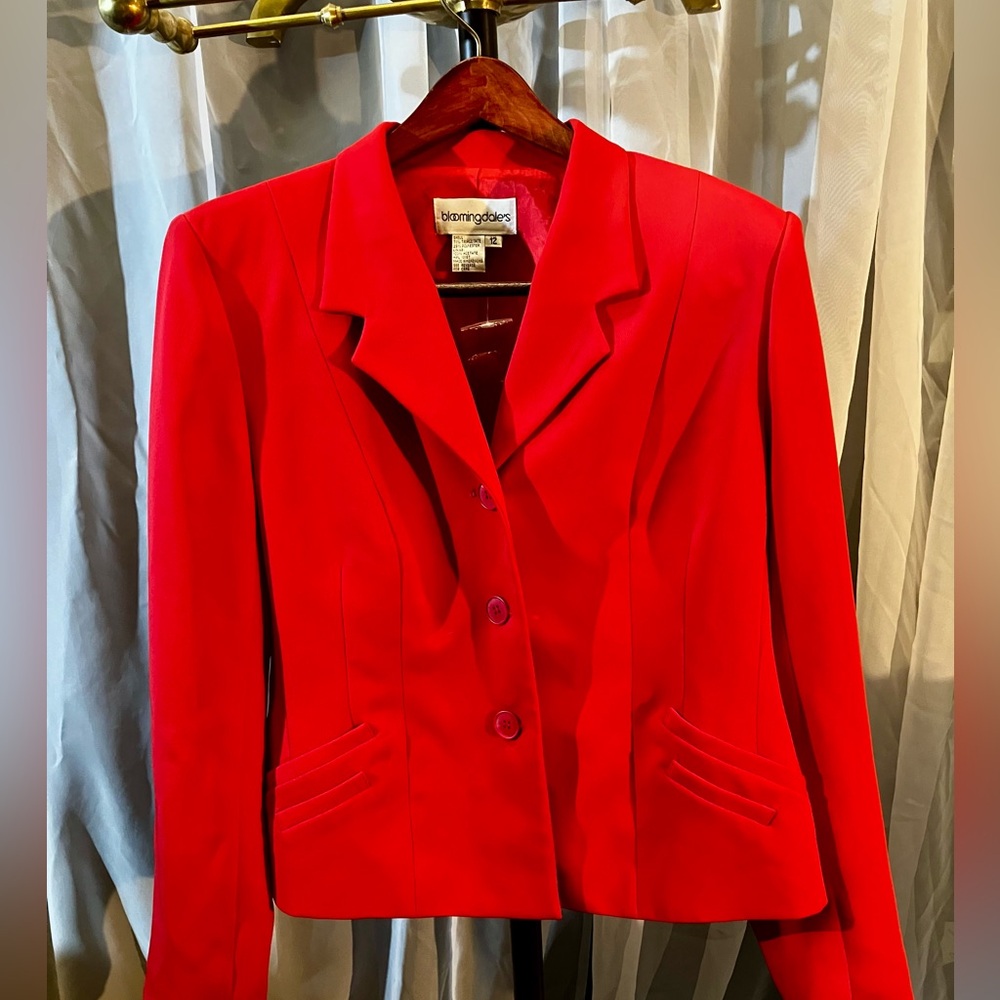 Red Suit Jacket